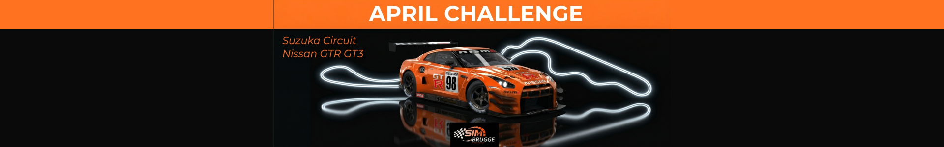 Banner April Suzuka Nissan GTR